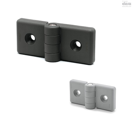 Elesa Hinges for profiles with friction locking, CFG.45/45-ERS-SH-6 CFG-ERS